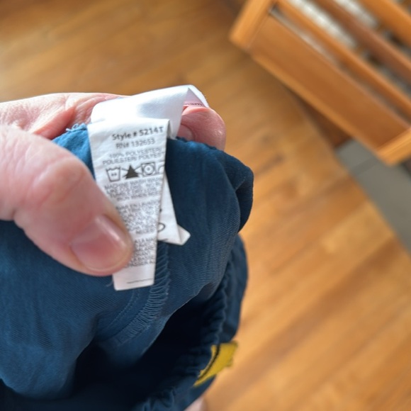 Wonderwink four stretch teal color cargo scrub pants #5214T - Picture 4 of 5